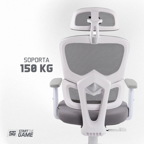 Silla Gamer VORAGO  CGM-400-WH 
