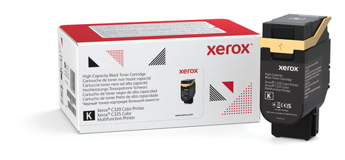 Xerox C320/C325 Toner Cartridge High Yield Black 006R04831 - image 1