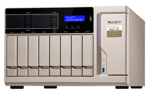 QNAP TS-1277 NAS Tower AMD Ryzen™ 5 1600 – image 3