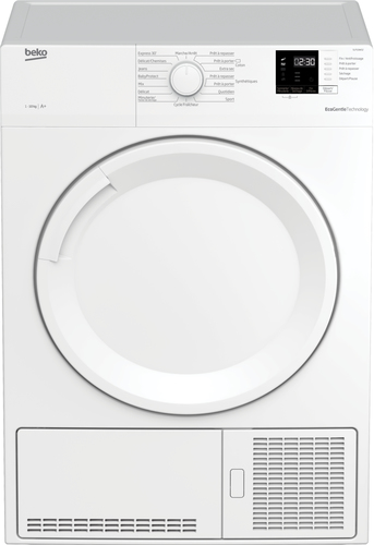 Beko DB8112PA0W tumble dryer Freestanding Front-load