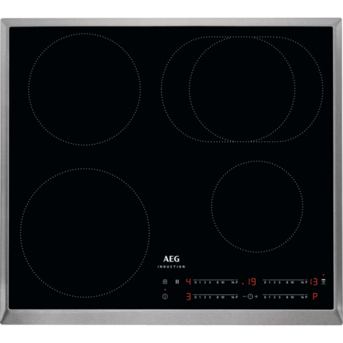 AEG IKS6442XXB Черный Встроенный 60 cm Плита с зонами индукции 4 зона(ы)
