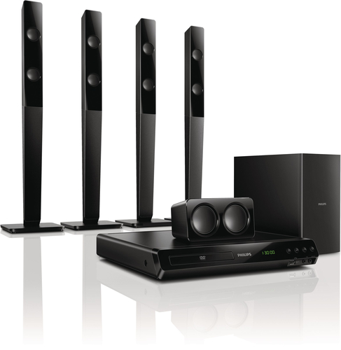 Philips HTD3570/51 home cinema system 5.1 channels