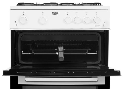 Beko KTG611W 60cm Freestanding Gas Twin Cavity Cooker – image 5