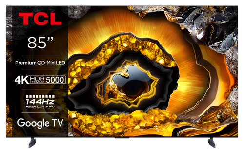 TCL X95 85X955 телевизор 2,16 m (85") 4K Ultra HD Smart TV Wi-Fi Металлический, Титановый 5000 cd/m²