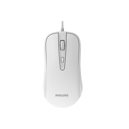 Philips 200 Series SPK7214WH/93 mouse Universal Ambidextrous USB Type-A Optical 1000 DPI