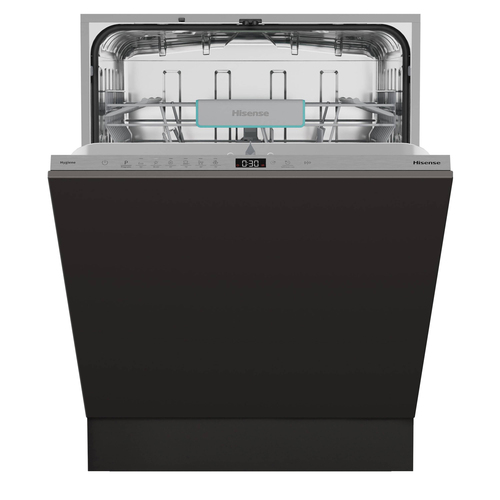 Hisense HV642C65UK Full-size Fully Integrated Dishwasher, Black - image 2