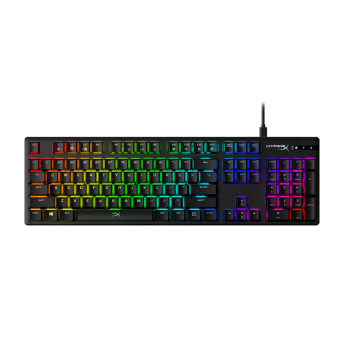 HyperX HX-KB6AQX-US keyboard Gaming USB QWERTY US English Black