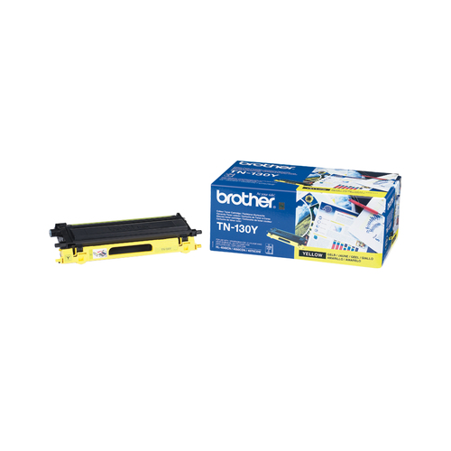 Original Brother TN-130Y Yellow Toner Cartridge - image 1