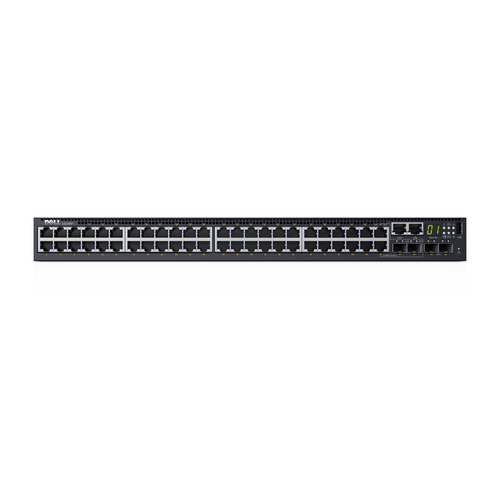 Dell S-Series S3148 Managed L3 Gigabit Ethernet (10/100/1000) 1U Black, Stainless steel – image 1