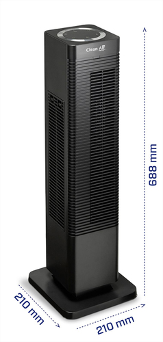 Clean Air Optima CA-904B Hot & Cool Ventilatorkachel Zwart, afbeelding 8