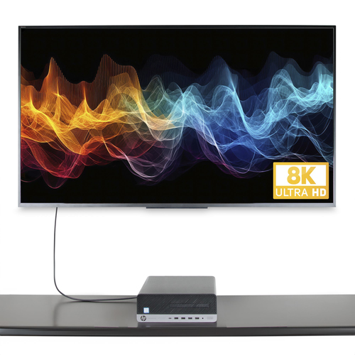 StarTech.com Cable Adaptador de 2m DisplayPort a HDMI - 8K 60Hz - 4K 144Hz - HDR10 - Conversor de Vídeo Activo DP 1.4 a HDMI 2.1 - Convertidor DisplayPort a HDMI