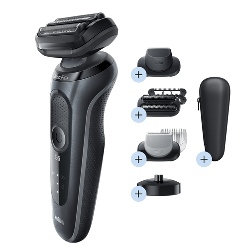 Braun Series 6 60-N4862cs Foil shaver Trimmer Grey – image 4