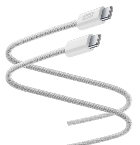 Cellularline 8018080487163 USB кабель 2 m USB C 60 W Белый