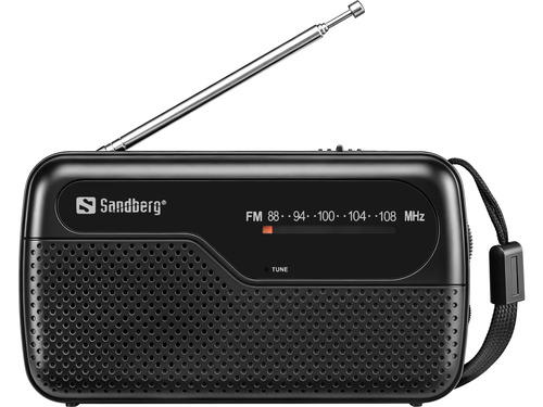 Sandberg Portable FM Radio for 2xAA – image 3