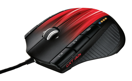 Trust GXT 32s Gaming Mouse hiir Mängimine USB tüüp A 2400 DPI