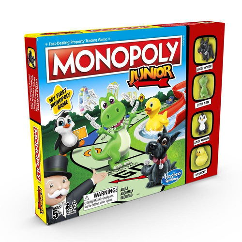 Hasbro Gaming Monopoly Junior Board game Economic simulation
