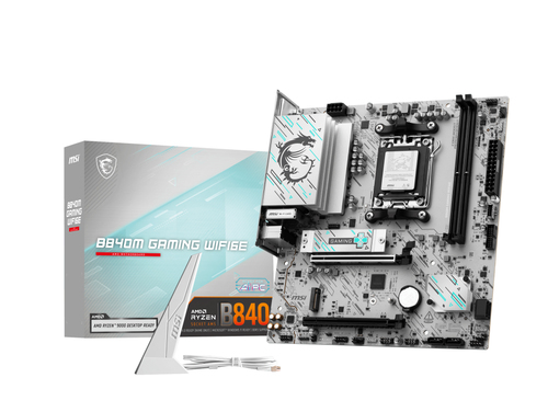 MSI B840M GAMING WIFI6E материнская плата AMD B840 Socket AM5 Микро ATX