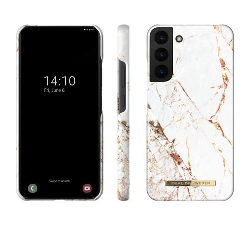 iDeal of Sweden Printed Case Galaxy S22P Carrara Gold – image 2