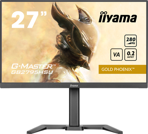 iiyama G-Master Gold Phoenix™ GB2795HSU-B1 27" Full HD 280Hz Gaming Monitor with FreeSync™ Premium - Black - image 2