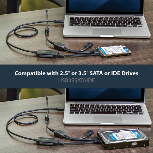 StarTech.com USB 3.0 to SATA or IDE Hard Drive Adapter / Converter – image 9
