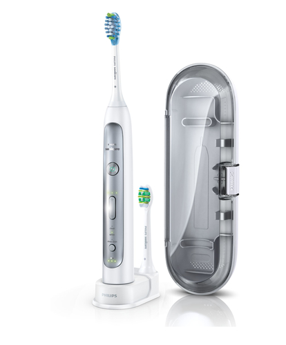 Philips Sonicare FlexCare Platinum HX9182/34 electric toothbrush Adult Sonic toothbrush Grey, White