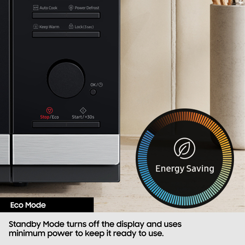Samsung Solo Microwave Triple Distribution System 23L Stainless Steel finish - image 6