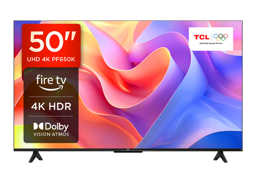 TCL 50PF650K TV 127 cm (50") 4K Ultra HD Smart TV Wi-Fi Titanium