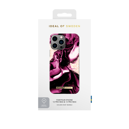 iDeal of Sweden Printed Case MagSafe 12PM/13PM Golden Ruby Marble – image 2