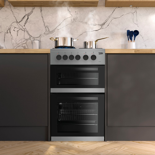 Beko KDC5422AS 50cm Twin Cavity Electric Cooker – image 9