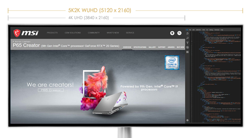 MSI Prestige PS341WU computer monitor – image 4