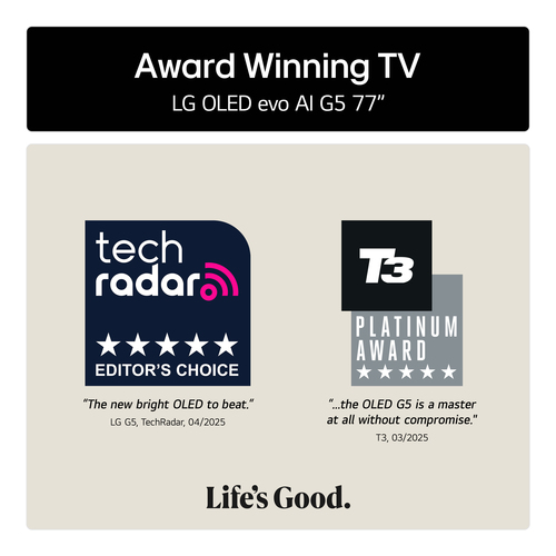 LG OLED77G54LW 77" G5 4K OLED Smart TV Metallic - image 3
