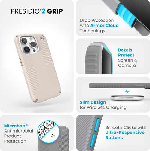 Speck Presidio2 Grip iPhone 15 Pro - hoesje, afbeelding 9