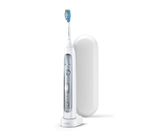 Philips Sonicare FlexCare Platinum HX9111/20 electric toothbrush Adult Sonic toothbrush Grey, White