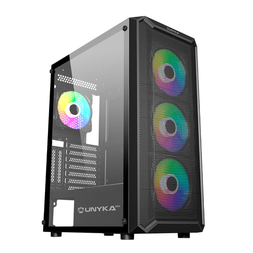 UNYKAch ATX Armor 3GEN USB Type C 3.1 Tower Black