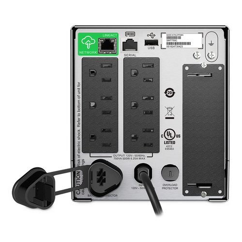 No Break Capacidad 750 VA 500 watts, 120V, co APC SMT750C