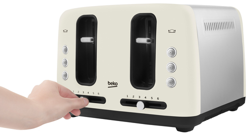 Beko TAM7401C toaster 7 4 slice(s) – image 1