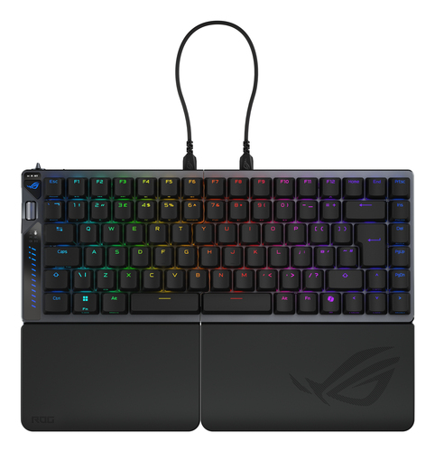 Asus Rog Falcata 75% Split Hall Sensor Mechanical Gaming Keyboard - 90MP043H-BKEA20 - image 1