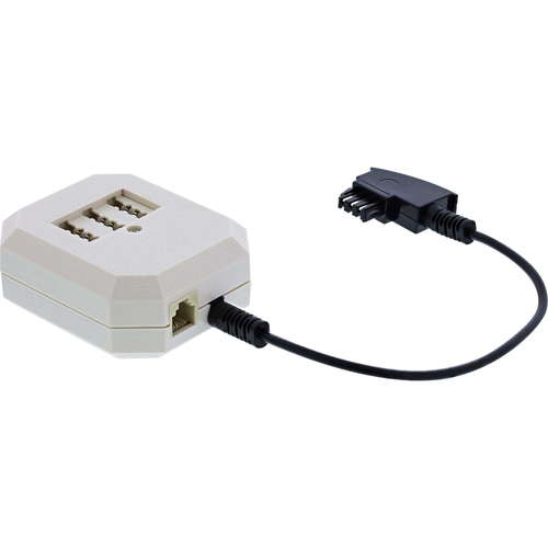 Product image: InLine TAE Adapter TAE-F German male / TAE NFF + RJ11 6P4C female 0.2m