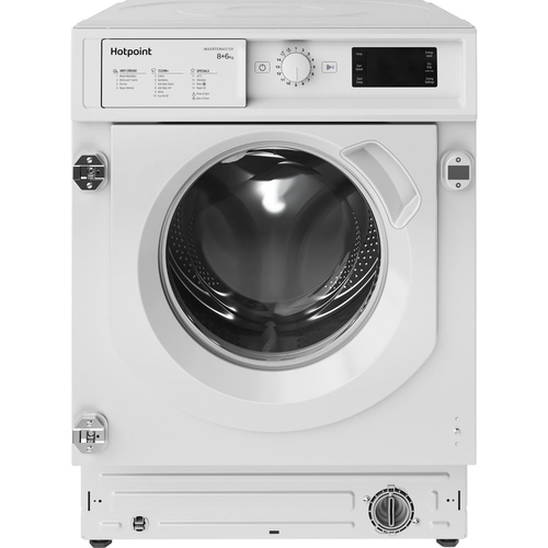 Hotpoint BIWDHG861485 Integrated Washer Dryer 1400 Spin 8kg 6kg D Rate - image 1