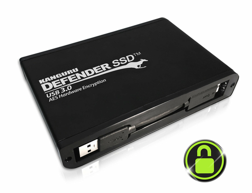 iStorage Kanguru Defender SSD 35 4 TB Micro-USB B 3.2 Gen 1 (3.1 Gen 1) Черный