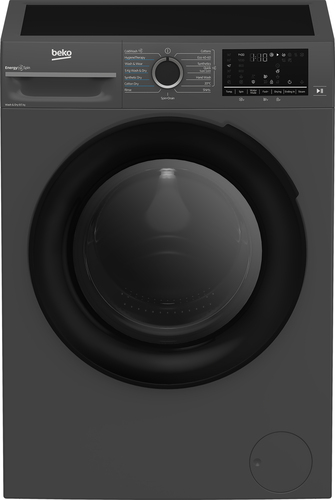 Beko EnergySpin™ BM3DT68342A 8Kg/5Kg Washer Dryer with 1400 rpm - Anthracite - D Rated [Wash&Dry], A Rated [Wash Only], Grey - image 1