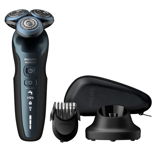 Philips S6810/82 men's shaver Rotation shaver Trimmer Black – image 2