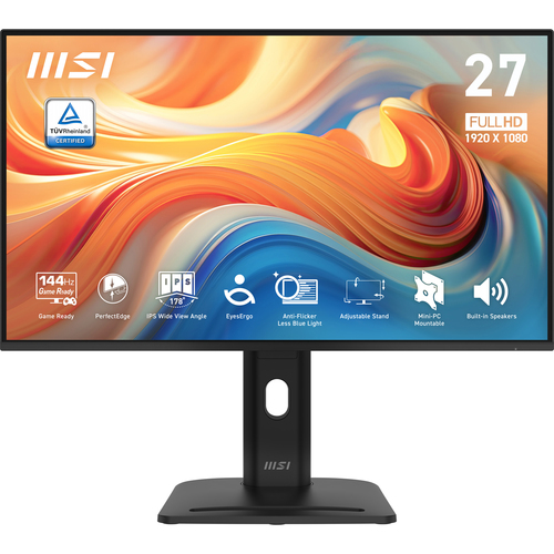 MSI PRO MP275PG E14 монитор для ПК 68,6 cm (27") 1920 x 1080 пикселей Full HD ЖК Черный