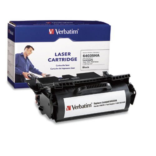 Verbatim Lexmark 64035HA Black Toner Cartridge