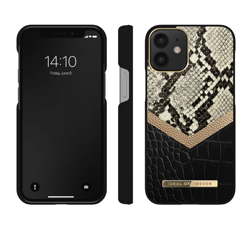 iDeal of Sweden Atelier Case iPhone 12 MINI Midnight Python – image 2