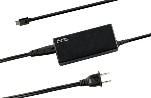 Plugable Technologies USBC-PS-60W power adapter/inverter Black