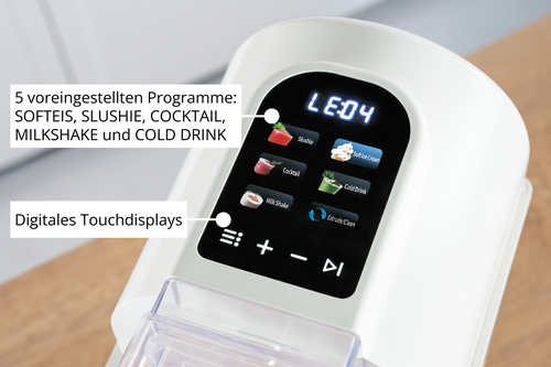 Unold 48960 2in1-Slush und Softeismaschine Sofia – image 7
