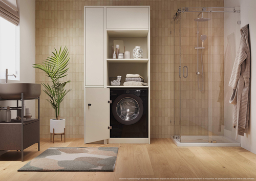 Hoover H-Wash&Dry 400 Pro BH4S696M6DR9B-80 Wifi Connected Integrated 9Kg/6Kg Washer Dryer with 1600 rpm - Black / Anthracite, A Rated [Wash Only], Black - image 6