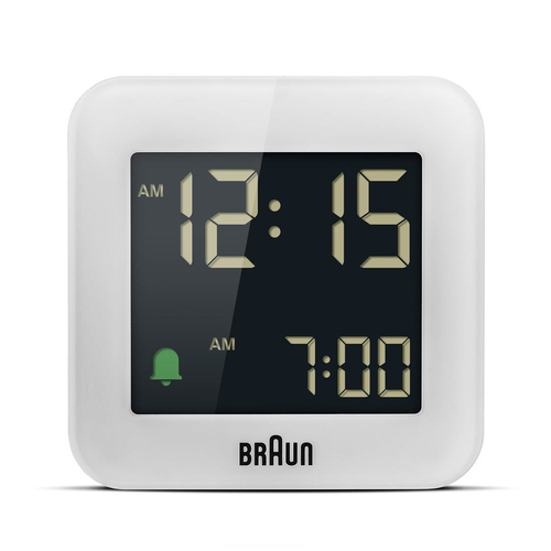 Braun BC08 Reloj despertador digital Blanco