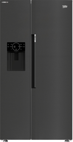 Beko B7RGNE665ZDS side-by-side холодильник Отдельно стоящий 571 L Черный